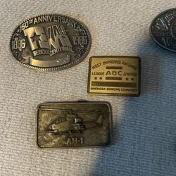 Belt Buckles Brass & Pewter