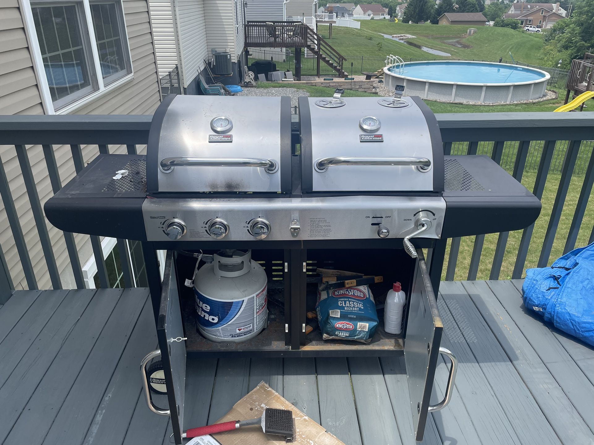 Royal Gourmet Combo Grill