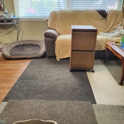 Wooden filing cabinet