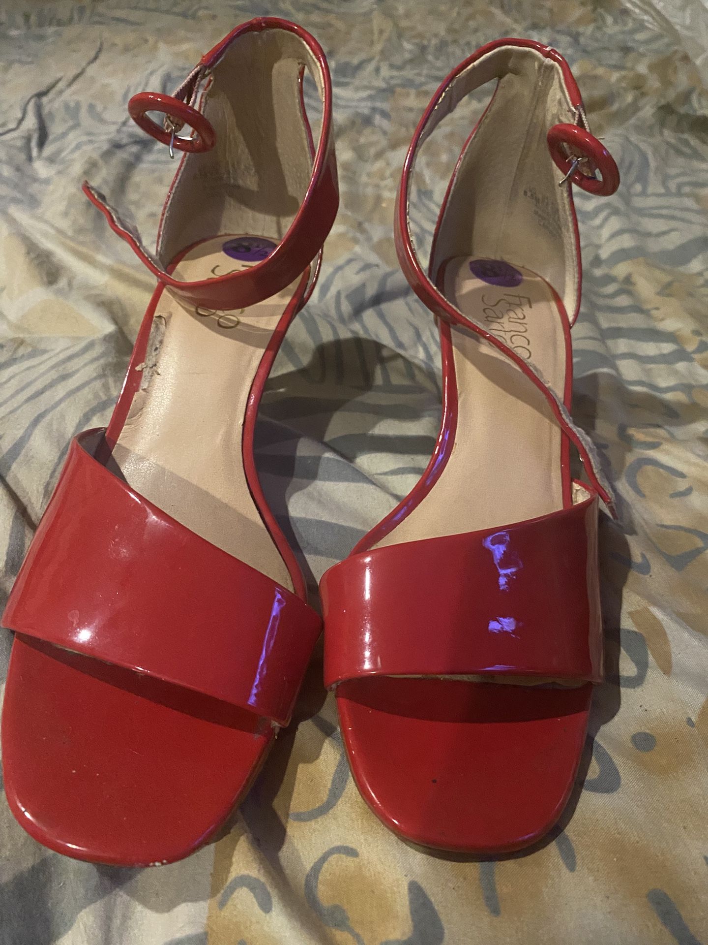 Women’s Red Heels Size 8 1/2