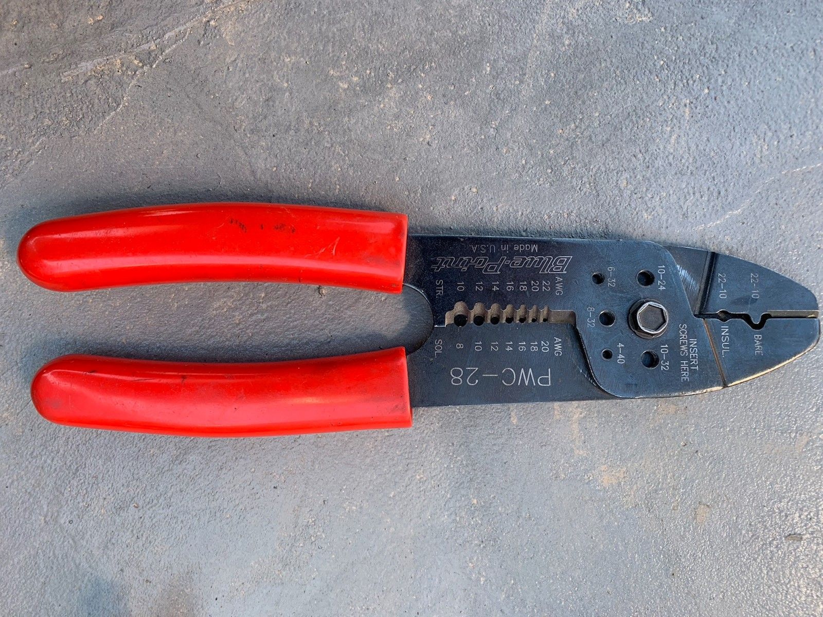 Blue point snap on wire strippers