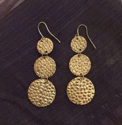 Gold Dangly Earrings