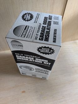 Garage Door Insulation, Never Opened.