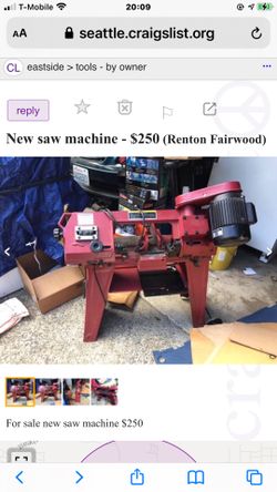 Saw Machine New