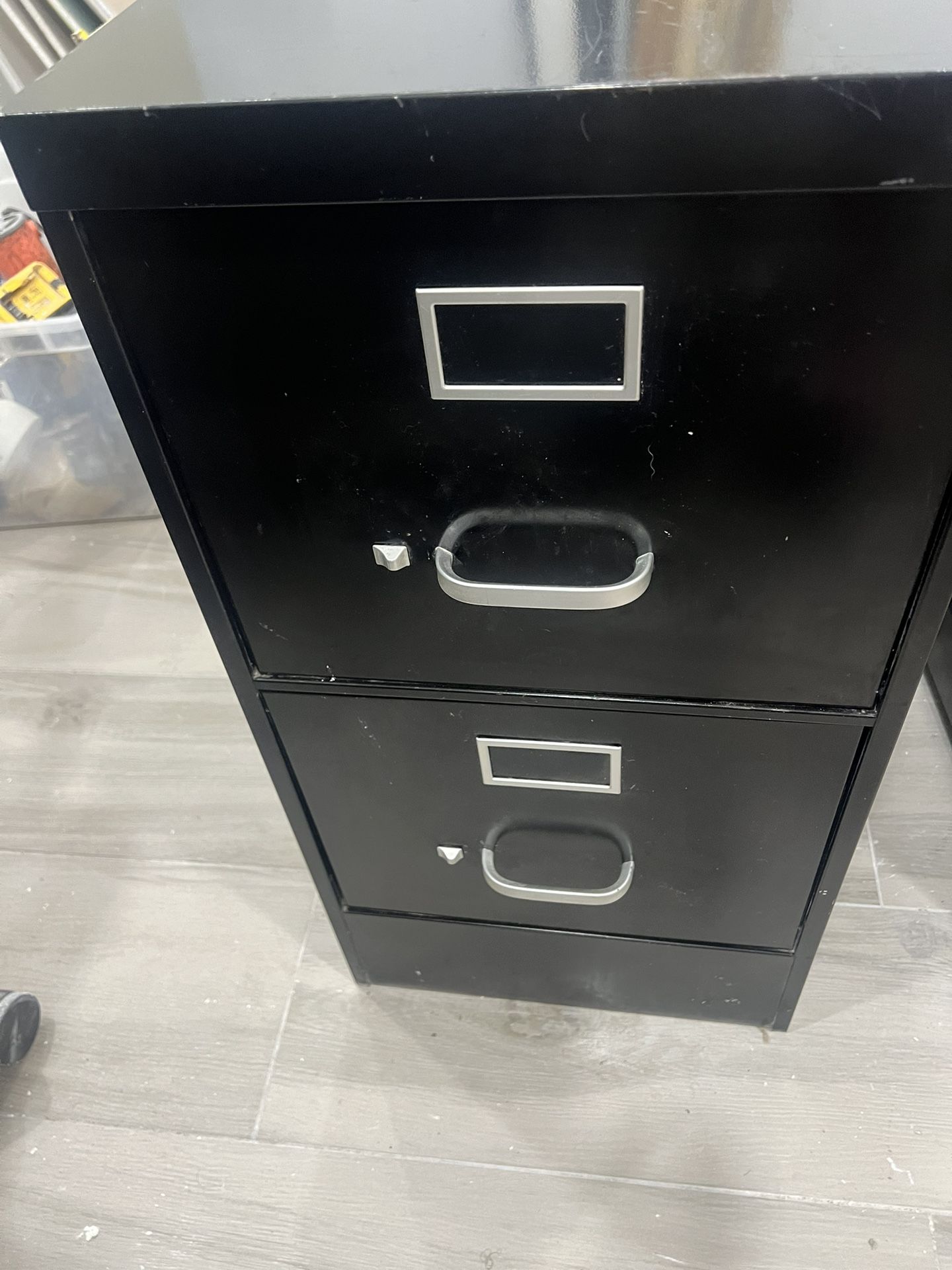2 Drawers File Cabinet