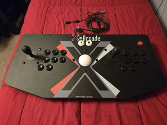 X-Arcade Tank Stick with track ball