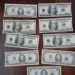 Older Collectible US Dollar Bills