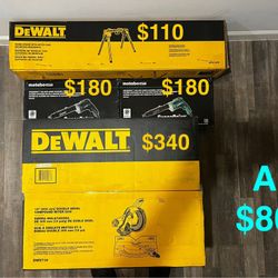 Miter Saw, Miter Saw Mount, Screw Guns
