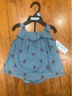 Carters Girls 2 piece Set Size 3/6 mo