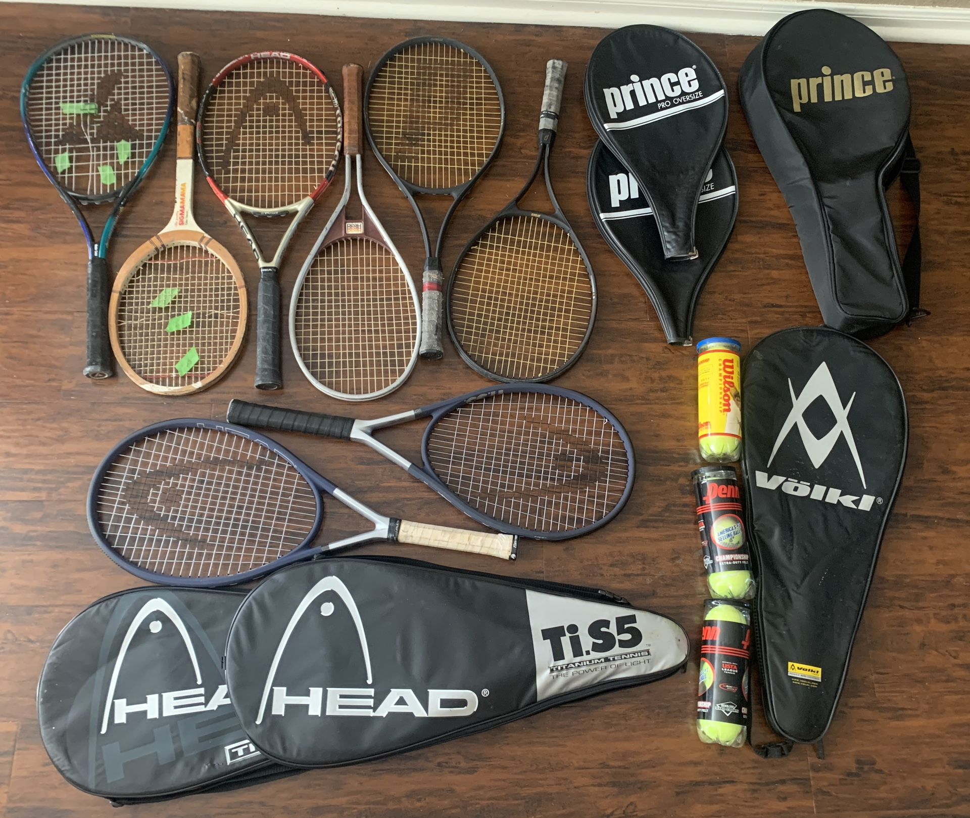 Tennis Racquets And Balls