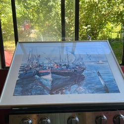 Large Sailboat Artwork 