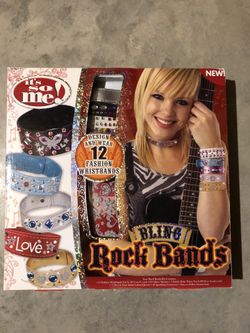 Bling Rock Bands Fashion Wristbands Kit
