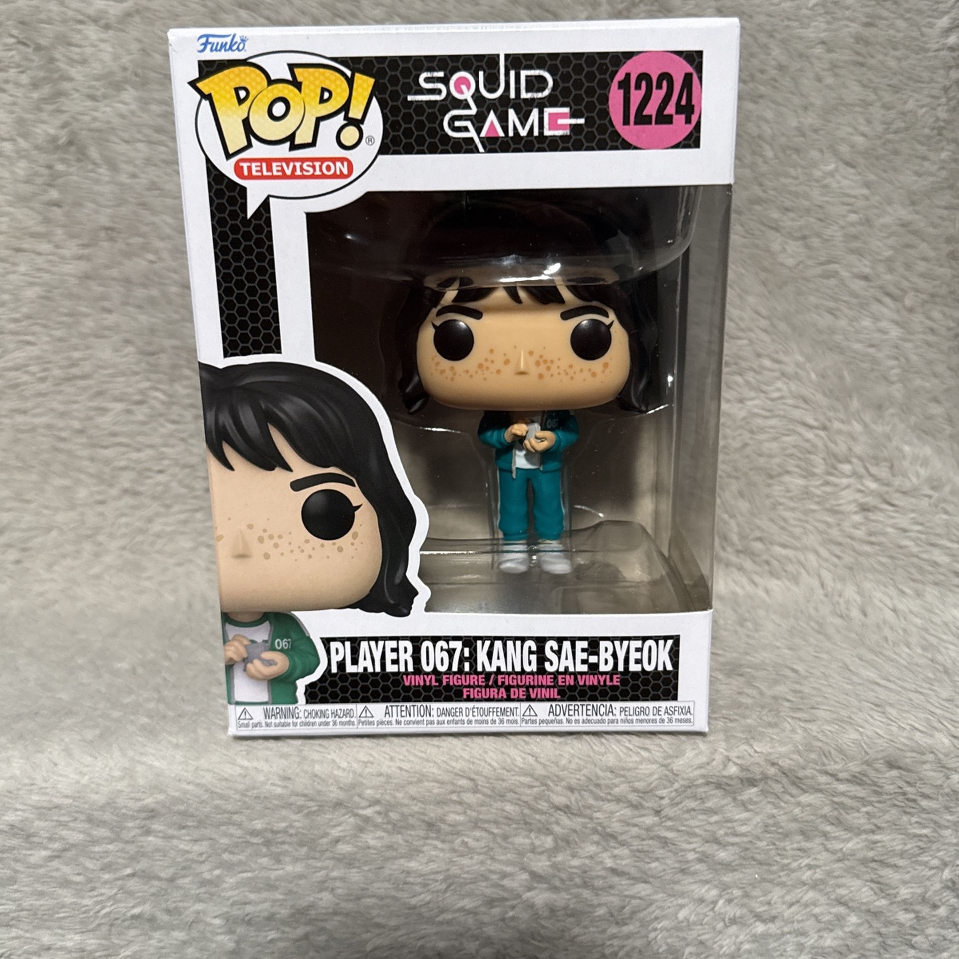 Squid Game Player 067: Kang Sae-Byeok Funko Pop