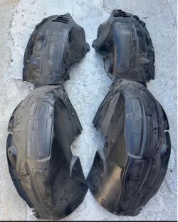 Dodge charger oem widebody wheel liners front and back