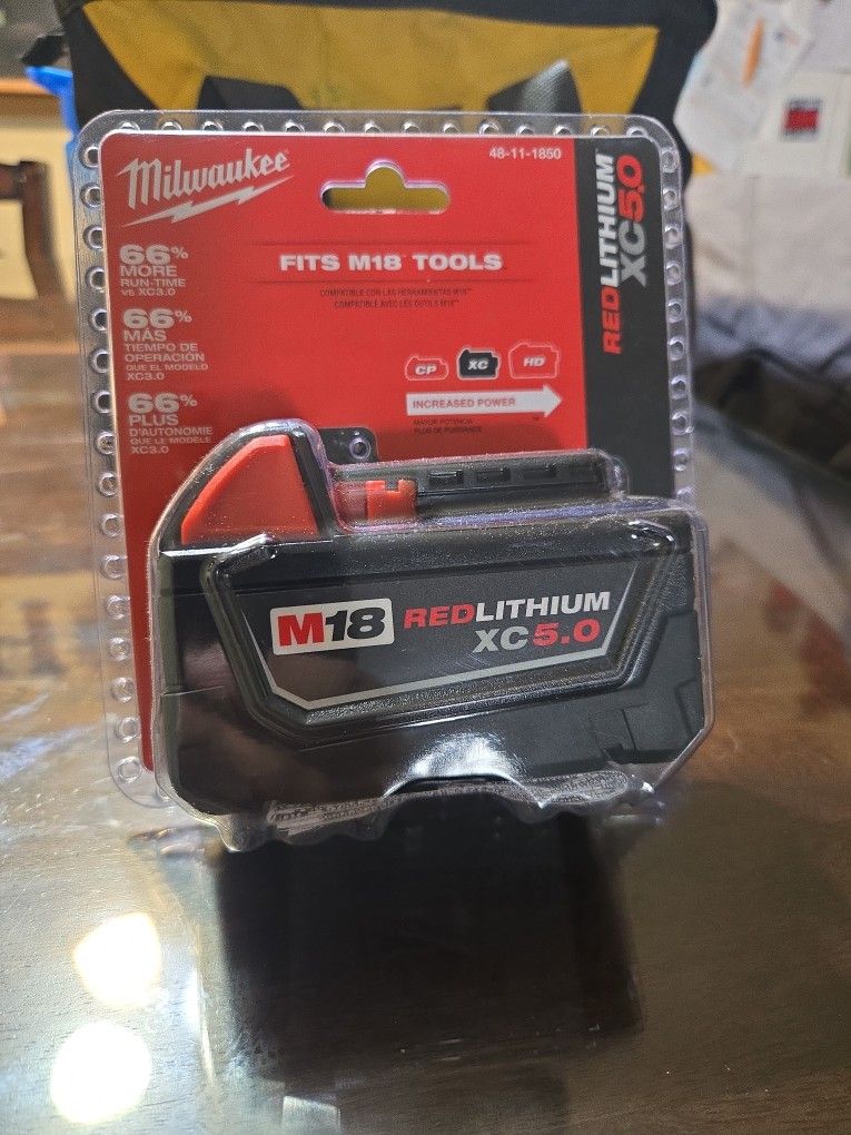 Milwaukee M18 5.0 Battery