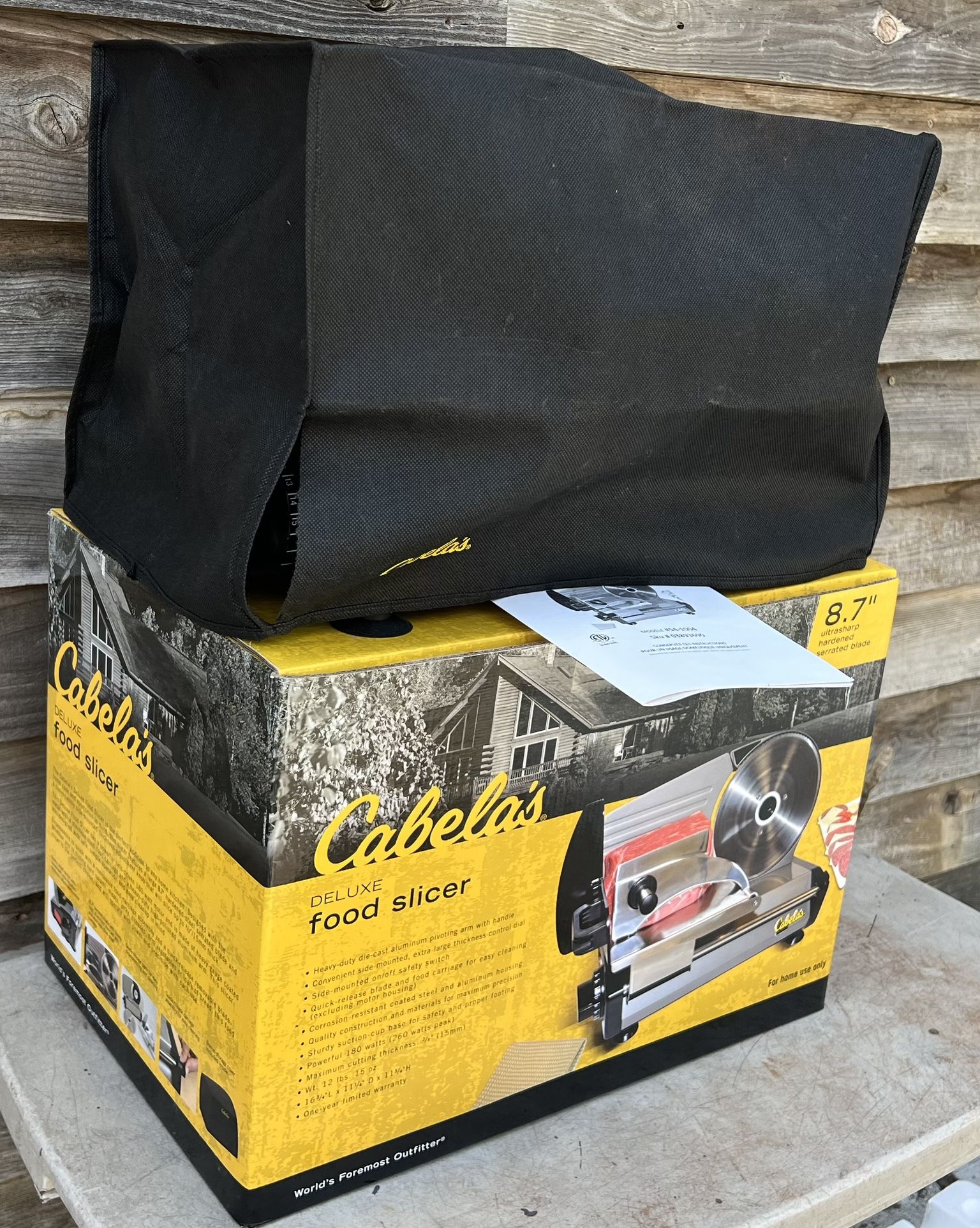 Cabela's 8.7" Pro Series Food Slicer Everything works great Nothing wrong Asking $55