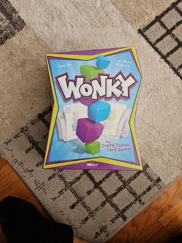 New Wonky Kids Crazy Cubes Card Game