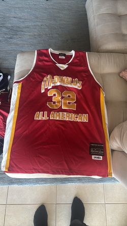 Authentic LeBron McDonald all amercian jersey