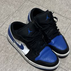 Nike Air Jordan 1 Low (Black/Royal Blue/White)