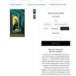New Orleans Jazz Festival Canvas