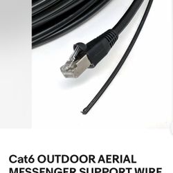 Cat 6 Cable With Suspension Wire 