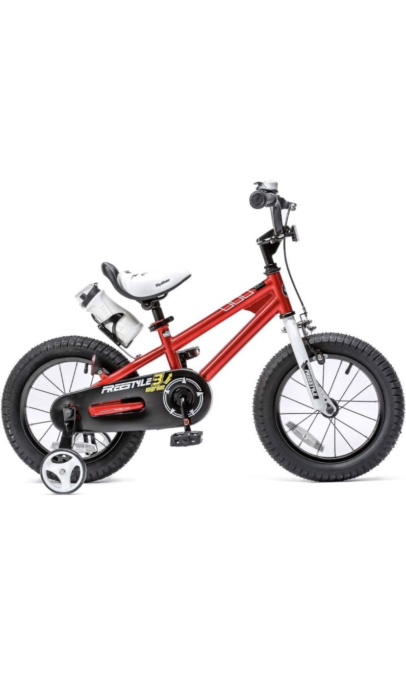 RoyalBaby Freestyle 16" Kids Bike Red