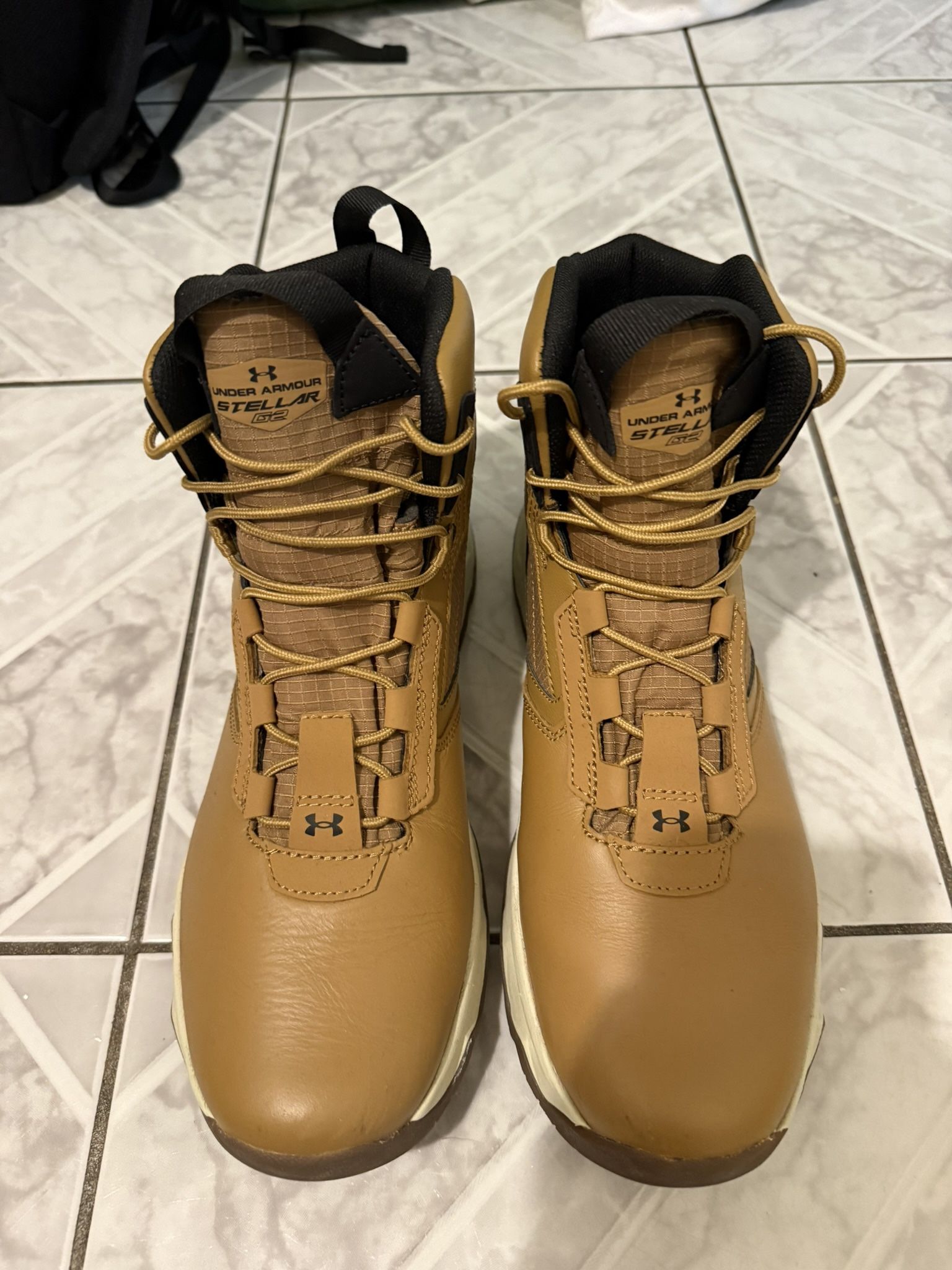 Under Armour UA Stellar G2‎ Tactical Leather Boots Mens  12.5 NEW Under Armour UA Stellar G2 Men main image 2