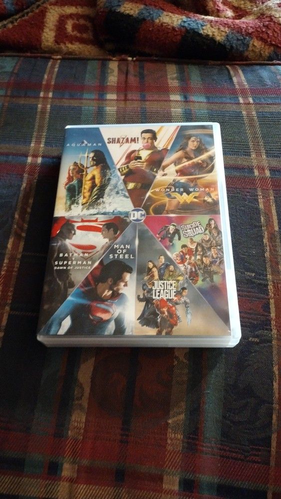 DC 7-film collection MOVIE COLLECTION Shazam, Aquaman, suicide squad, WW, SM etc