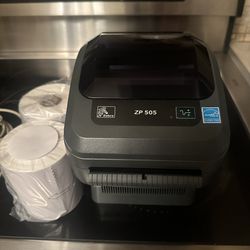 Zebra ZP 505 Fed Ex Thermal Label Printer 500 Labels
