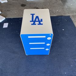 LA Dodgers File Cabinet 