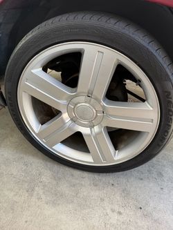 24” wheels & tires