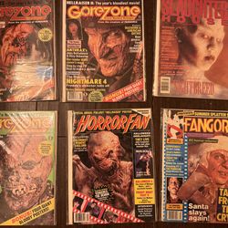 Vintage horror magazines