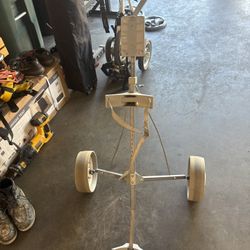 Pull Cart And Putter
