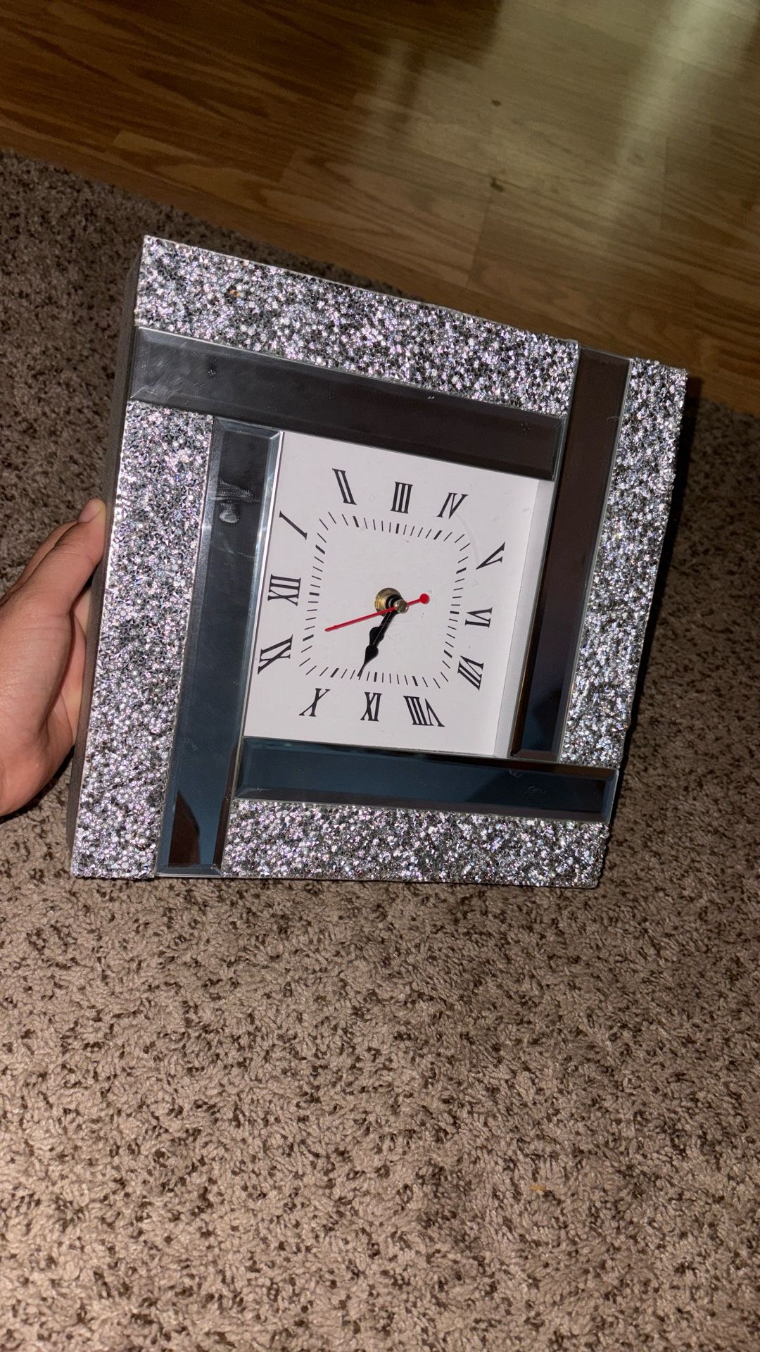 Bedazzled Clock