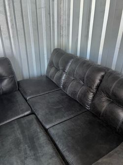 Grey sectional