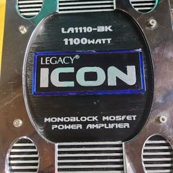 Legacy Car Amplifier 1100 Watts  With Roadmaster Speaker 