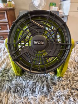 Ryobi 18v cordless or electric fan
