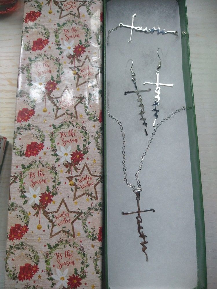 Faith Jewelry Set In Box