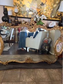 Very Large.  Vintage Mirror