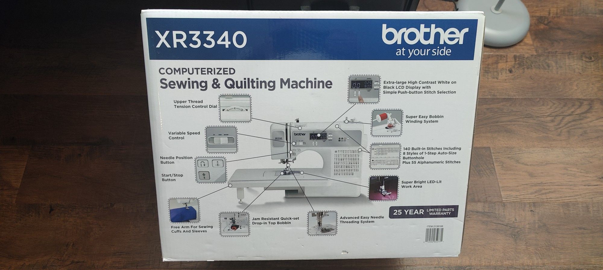 Brother Xr3340 Computerized Sewing and Quilting Machine