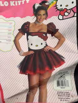 Hello Kitty Halloween Costume Large