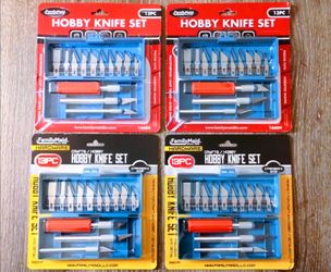 New 13-Piece Hobby Knife Set