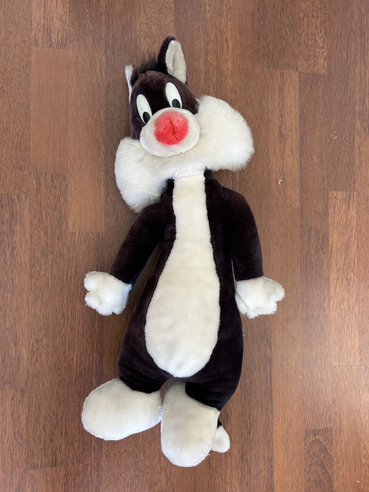 Vintage Warner Bros Looney Tunes Sylvester Plush 1993
