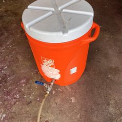 10 Gallon Home Depot Cooler Mash Tun