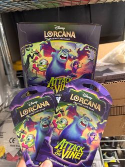 Disney Lorcana Attack of the Vine TCG Bundle