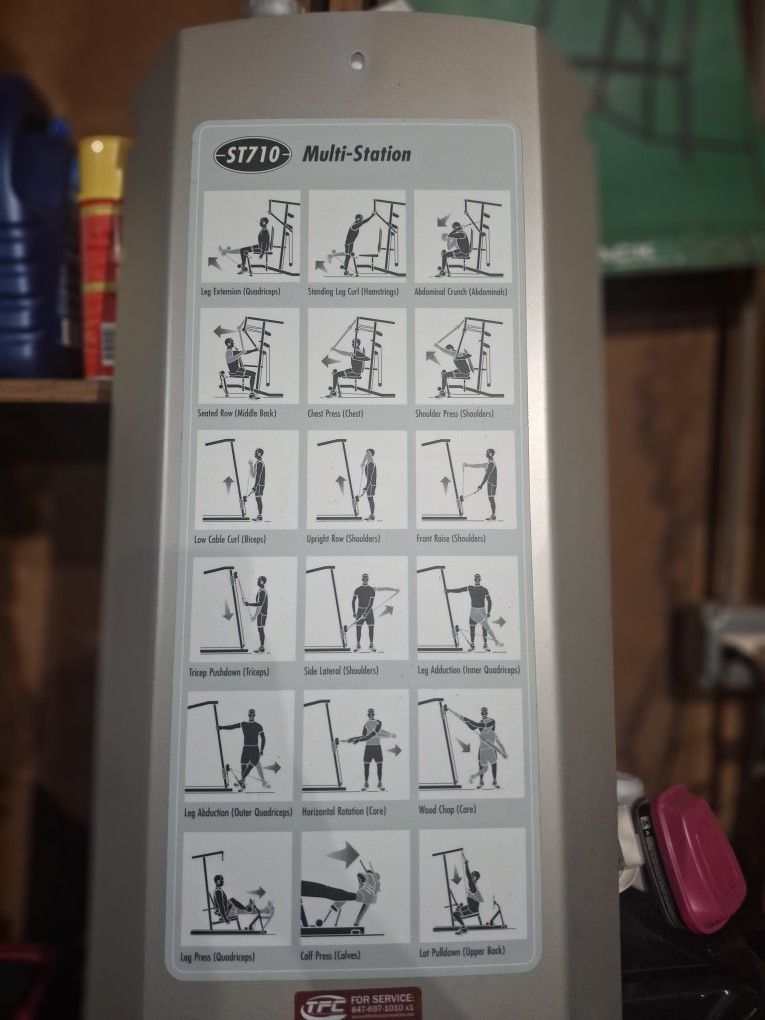 The Vision Fitness ST710 Multi-Gym