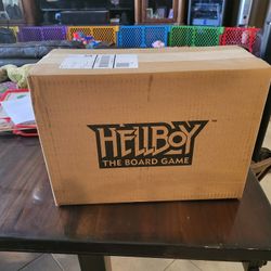 Hellboy The Board Game Kickstarter + Bonus 3D Scenery Kit - New in Sealed Box 