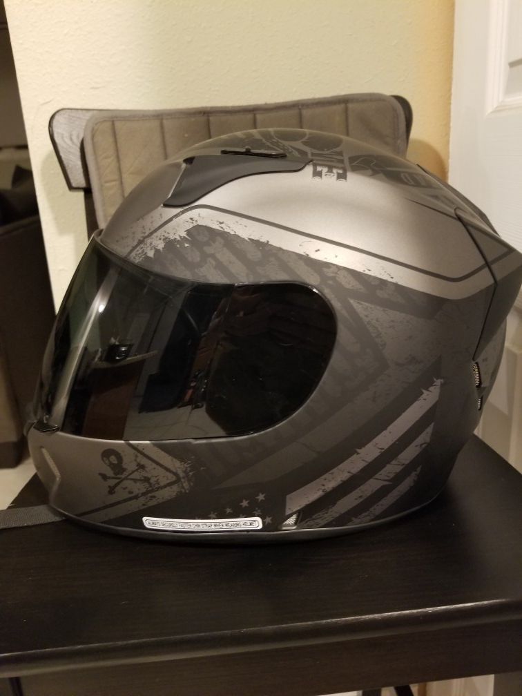 Fly Racing Street Revolt FS Patriot Motorcycle Helmet (XS)