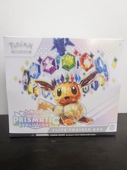 Pokemon Prismatic Evolutions Elite Trainer Box (ETB)