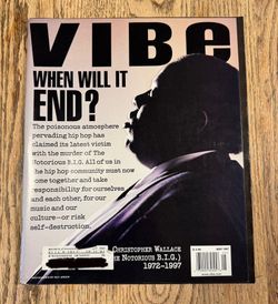VIBE Magazine MAY 1997 Biggie (Rare)